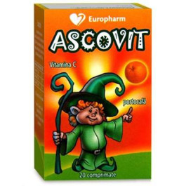 Ascovit 100 Mg Portocala X 20 Cpr