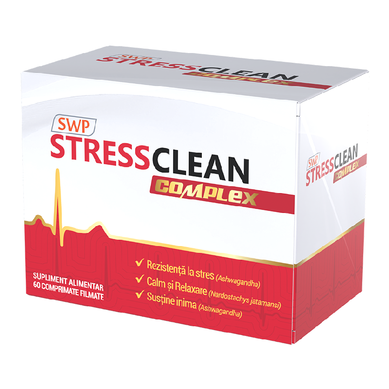 Stressclean Complex 60 Comprimate Sun Wave Pharma