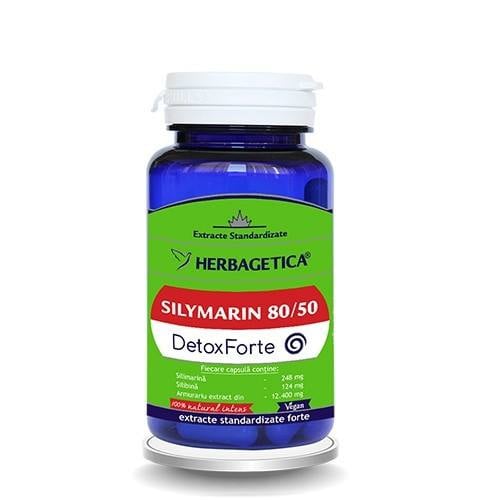 Silymarin 80/50 detox forte, 30 capsule, Herbagetica