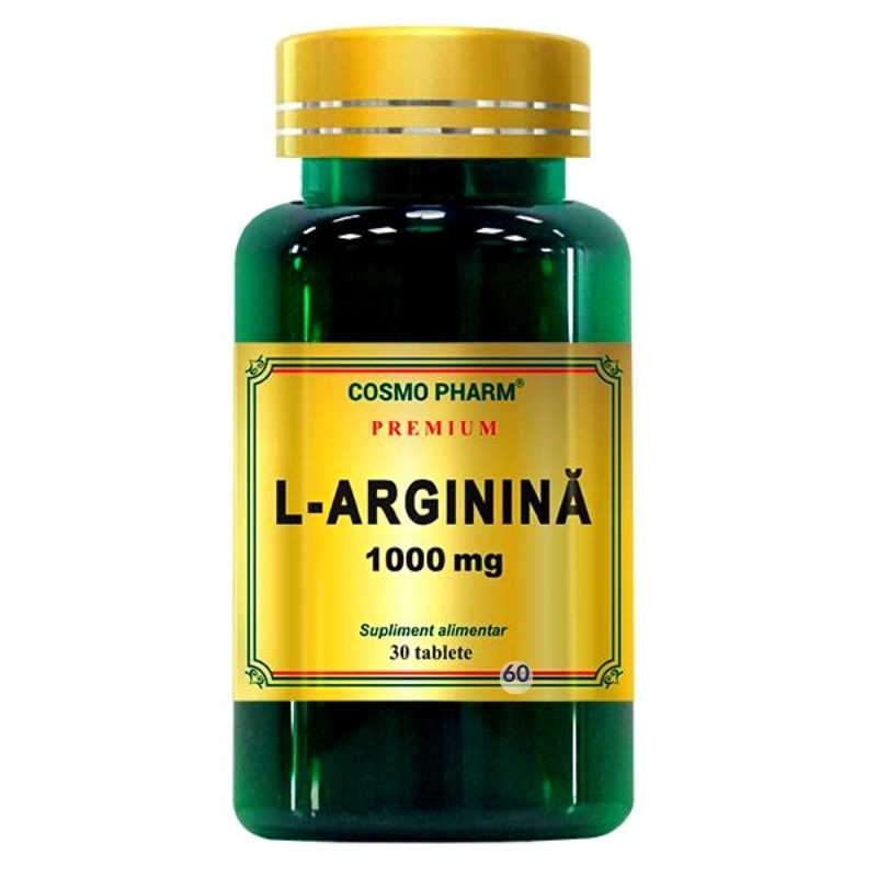 Cosmo L-arginina 1000 mg, 30 tablete