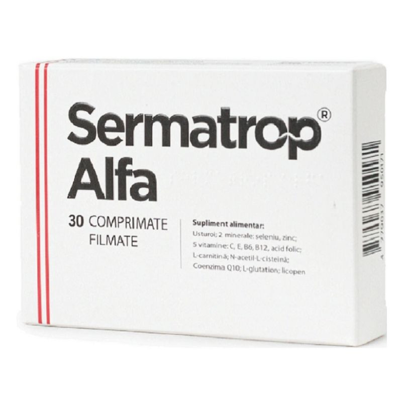 Sermatrop Alfa, 30 comprimate filmate