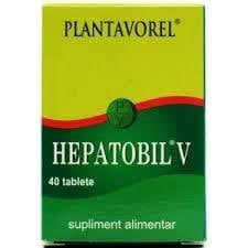 Hepatobil V, 40 comprimate PLT