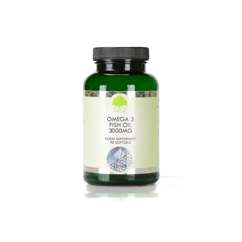 omega 3 cu ulei de peste beneficii Omega 3 Ulei de Peste 3000 mg, 90 capsule