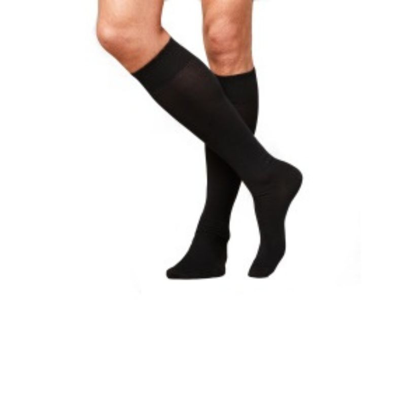 Ciorapi compresivi Rayat AD pana la genunchi pentru barbati, negru, marimea 4, 1 bucata
