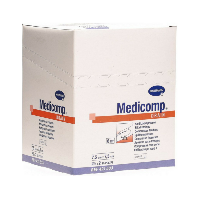 HartMann Medicomp 7.5x7.5cm x25 buc