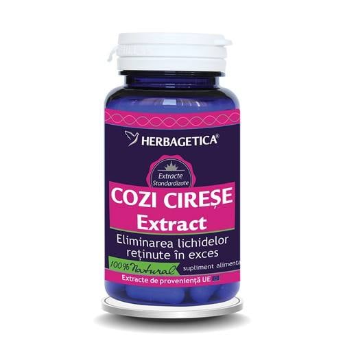 Herbagetica Cozi de cirese extract, 60 capsule