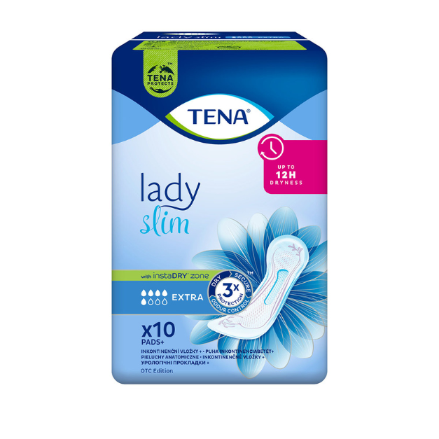 Absorbante incontinenta urinara TENA Lady Slim Extra, 10 bucati