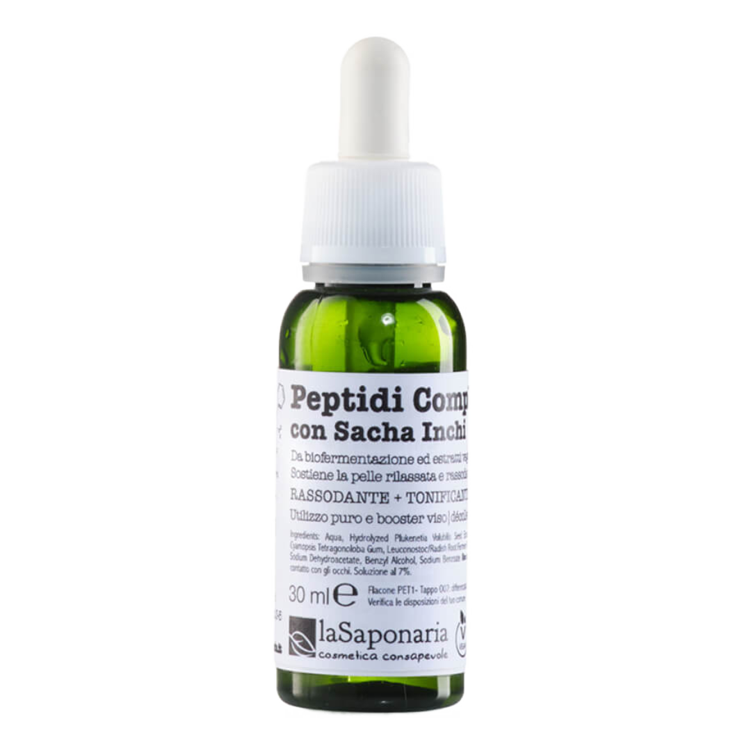 Activ pur cu peptide complexe si Sasha Inchi, 30ml, La Saponaria