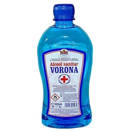 Alcool sanitar Vorona 70% x 0,5 l