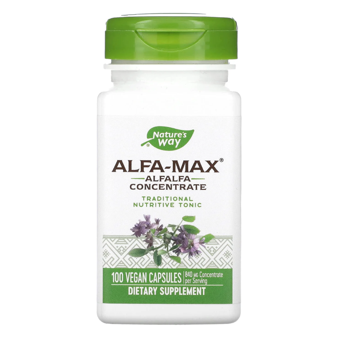 Alfa-Max, Nature\'s Way, 100 capsule, Secom