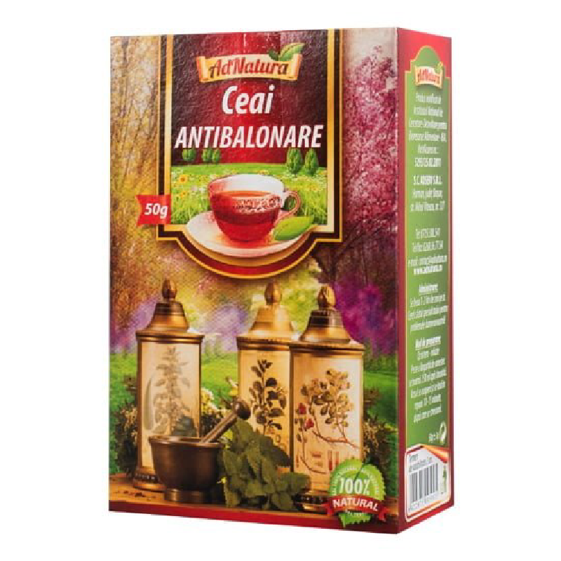 Ceai Antibalonare, 50 g, AdNatura