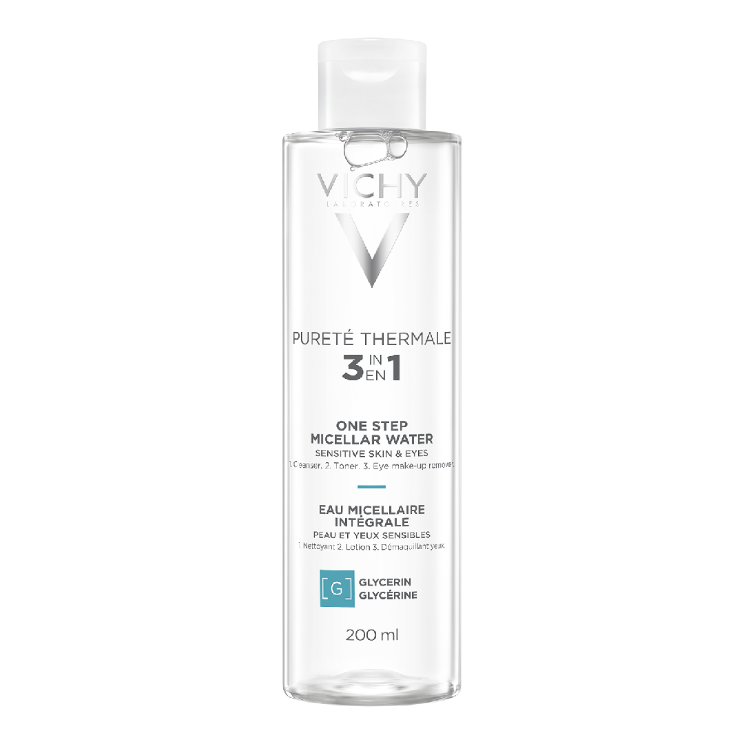 Apa micelara pentru piele sensibila Purete Thermale, 200 ml, Vichy