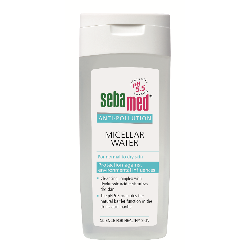 Apa micelara pentru ten normal si uscat Anti-Pollution, 200 ml, Sebamed