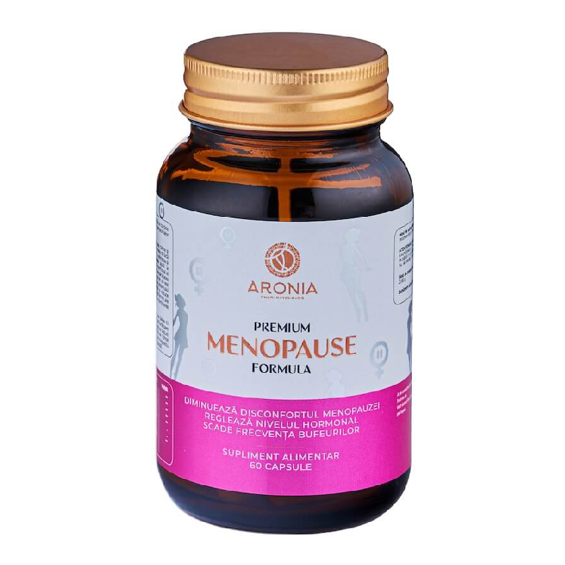 Premium Menopause Formula, 60 de capsule, Aronia Charlottenburg