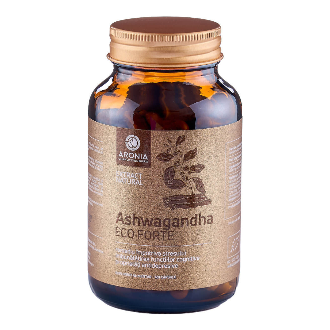 Ashwagandha Forte, 120 capsule, Aronia Charlottenburg