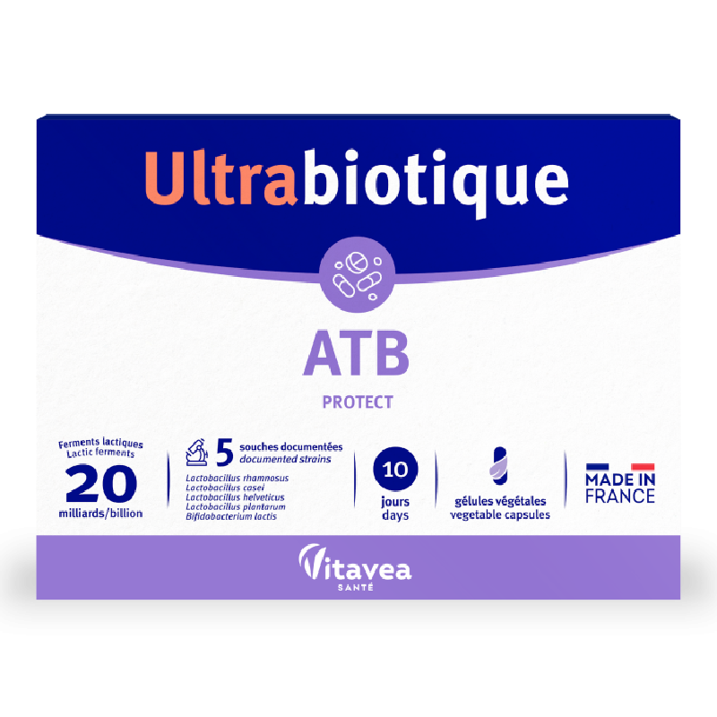 Probiotic ATB Protect Ultrabiotique, 10 capsule, Vitavea