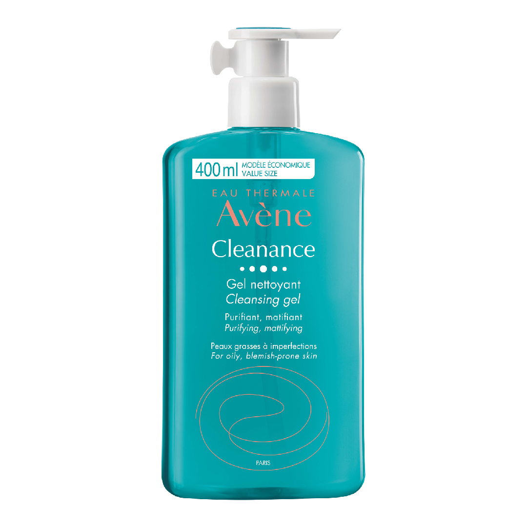 Gel de curatare pentru ten gras cu tendinta acneica Cleanance, 400 ml, Avene