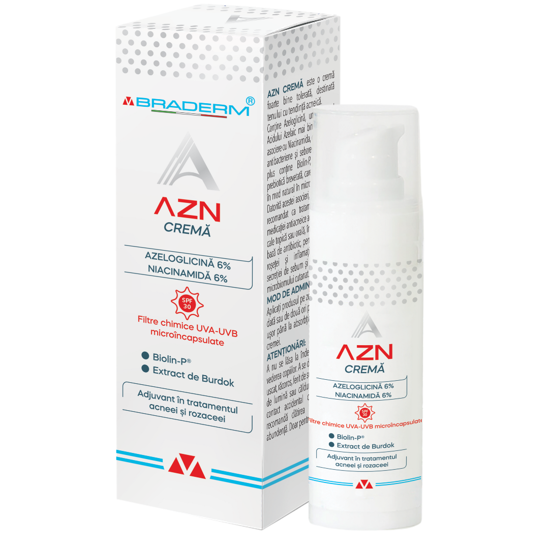 Crema AZN, 30 ml, Braderm