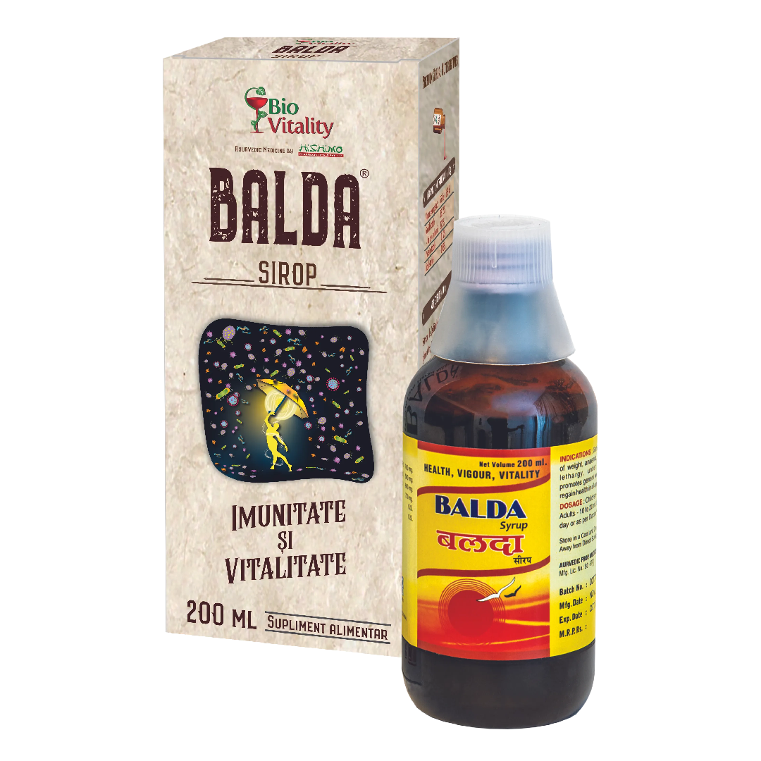 Sirop Balda  200ml, Bio Vitality