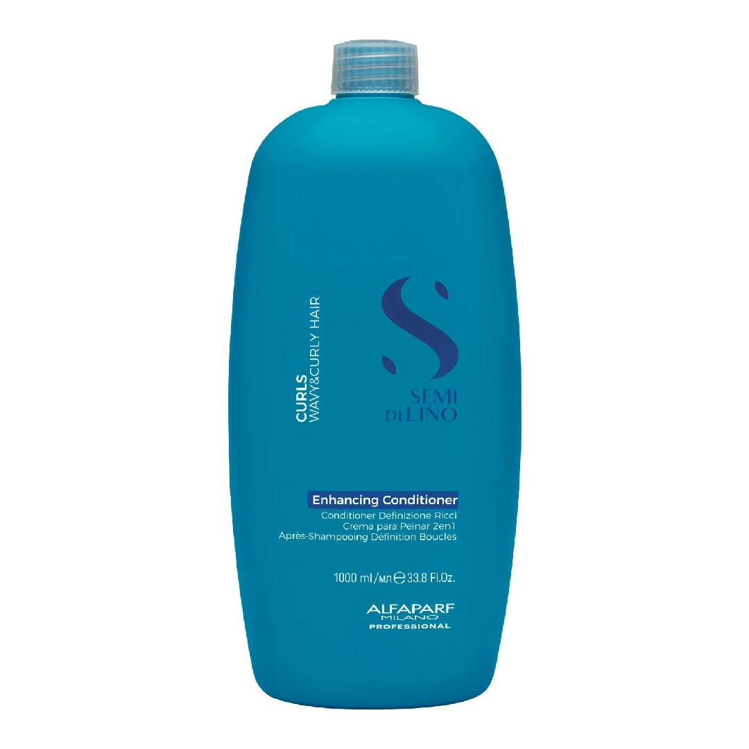 Balsam pentru definirea buclelor Semi di Lino Curls Enhancing, 1000 ml, Alfaparf