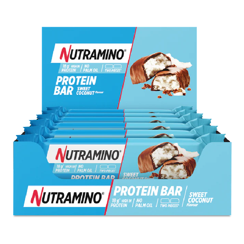 Batoane proteice Coconut, 12 bucati, Nutramino