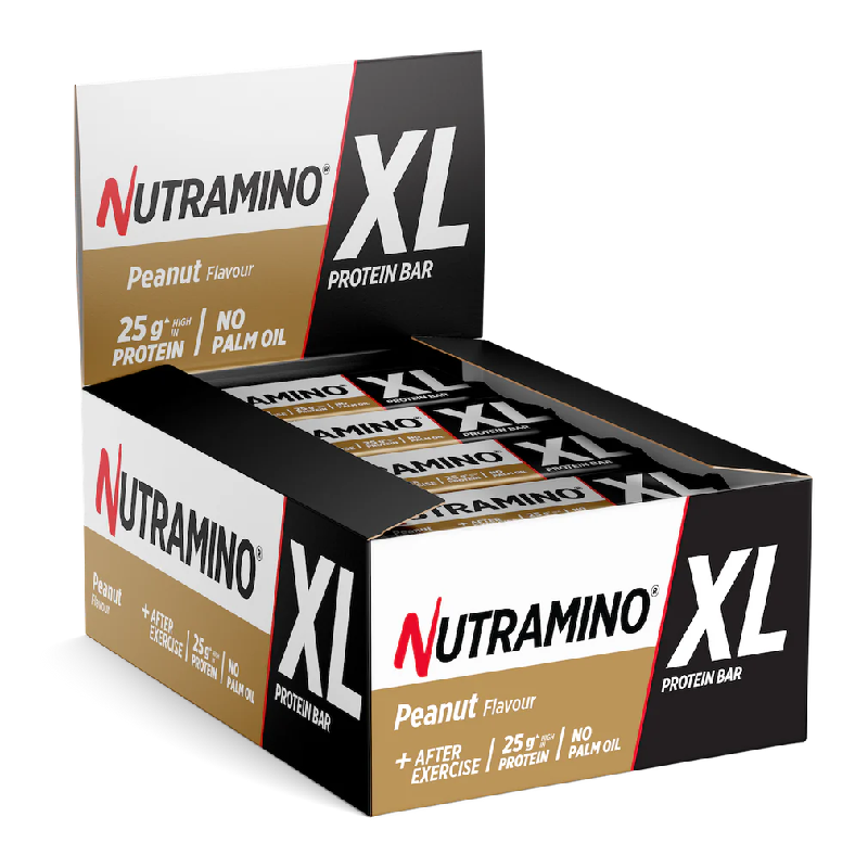 Batoane proteice XL Alune, 16 bucati, Nutramino