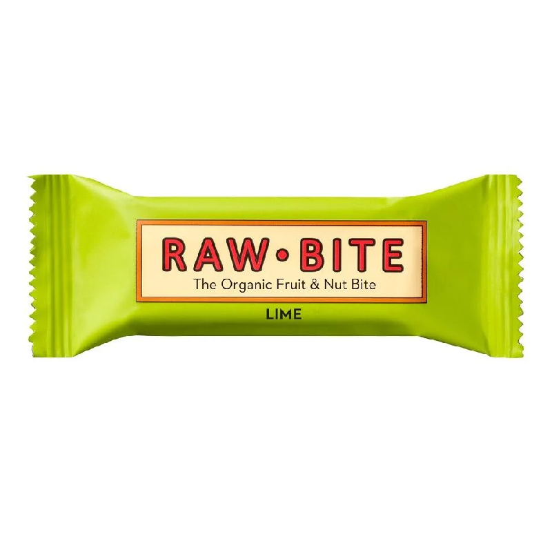 Baton fara gluten, spicy lime bio, 50 g, Raw Bite