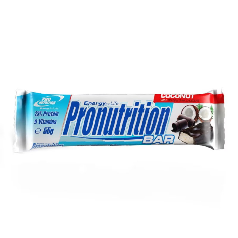 Baton proteic Coconut, 55 g, Pro Nutrition