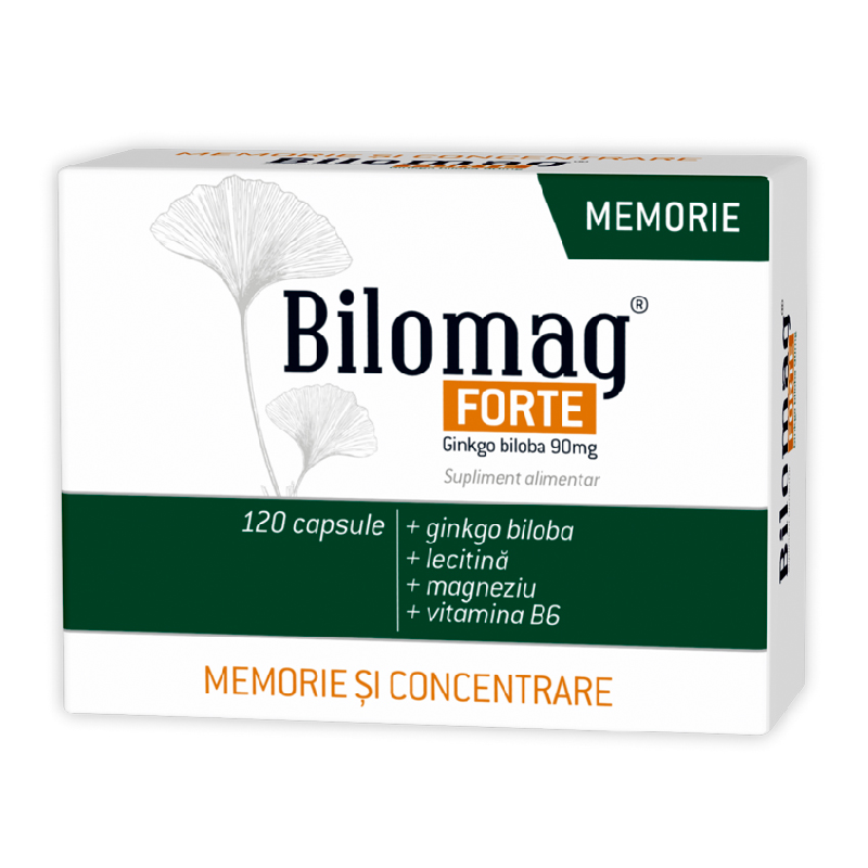 Bilomag forte memorie, 120 capsule, Zdrovit