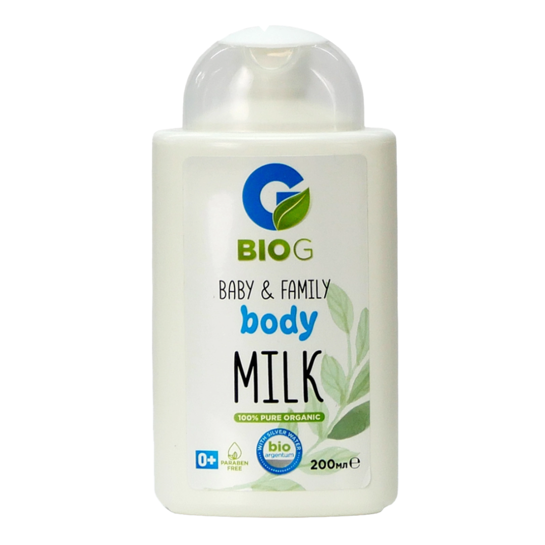 Lapte de corp organic BABY, 200 ml, BIO G 