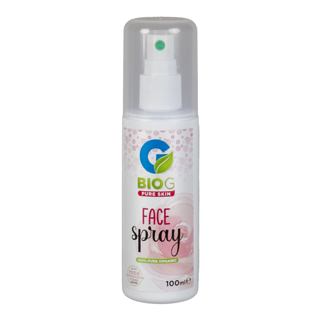 Spray organic pentru fata Pure Skin, 100 ml, BIO G