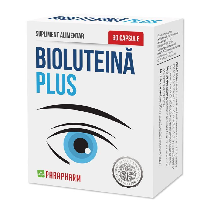 Bio-Luteina+, 30 capsule, Parapharm