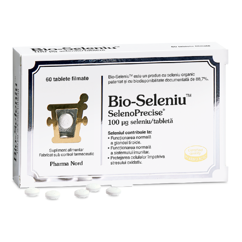 Bio-Seleniu SelenoPrecise, 60 tablete, Pharma Nord