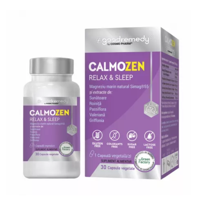 Calmo Zen Relax & Spleep, 30 capsule, Cosmo Pharm