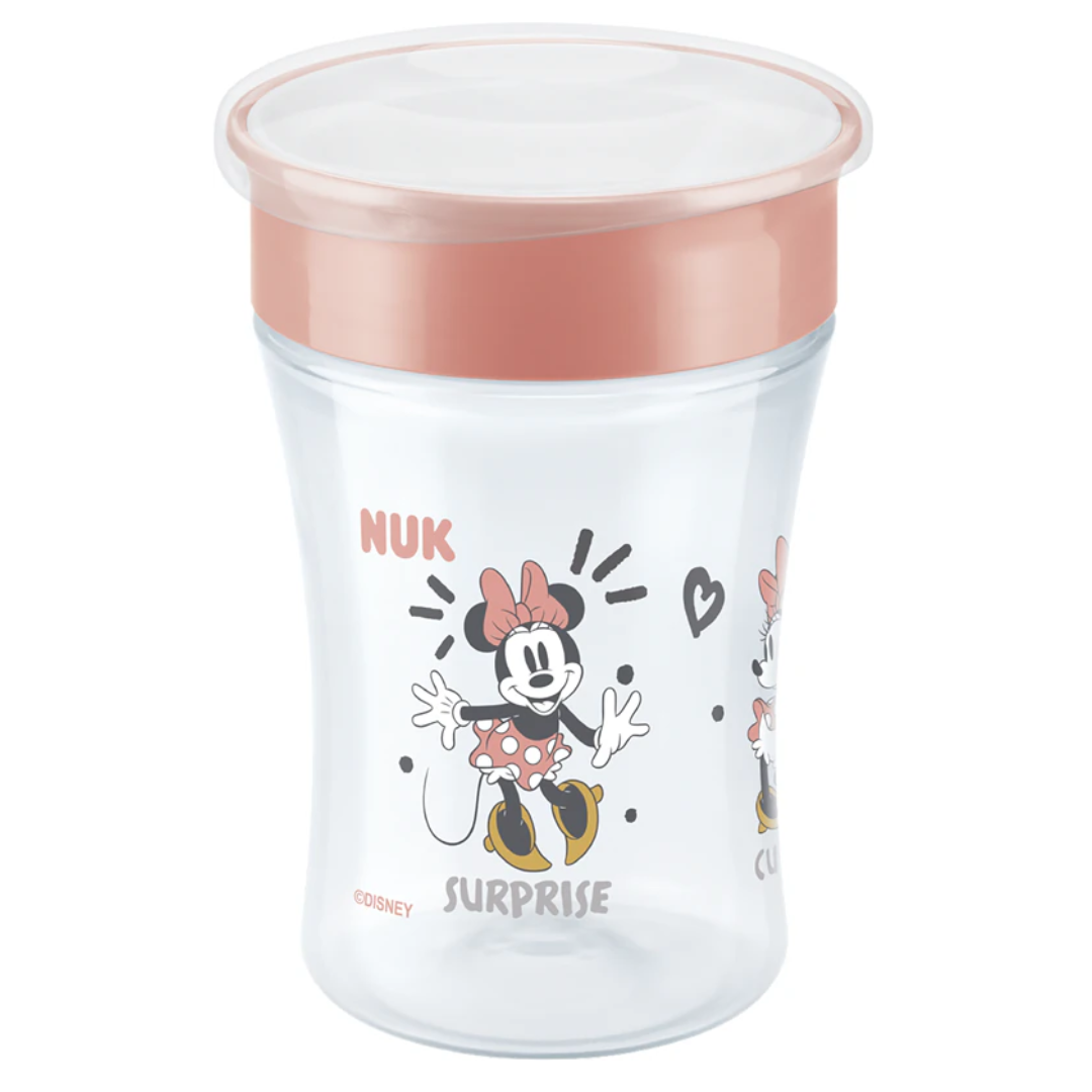 Cana Magic Disney, cu margine de baut, diverse modele, 8 luni+, 230ml, NUK