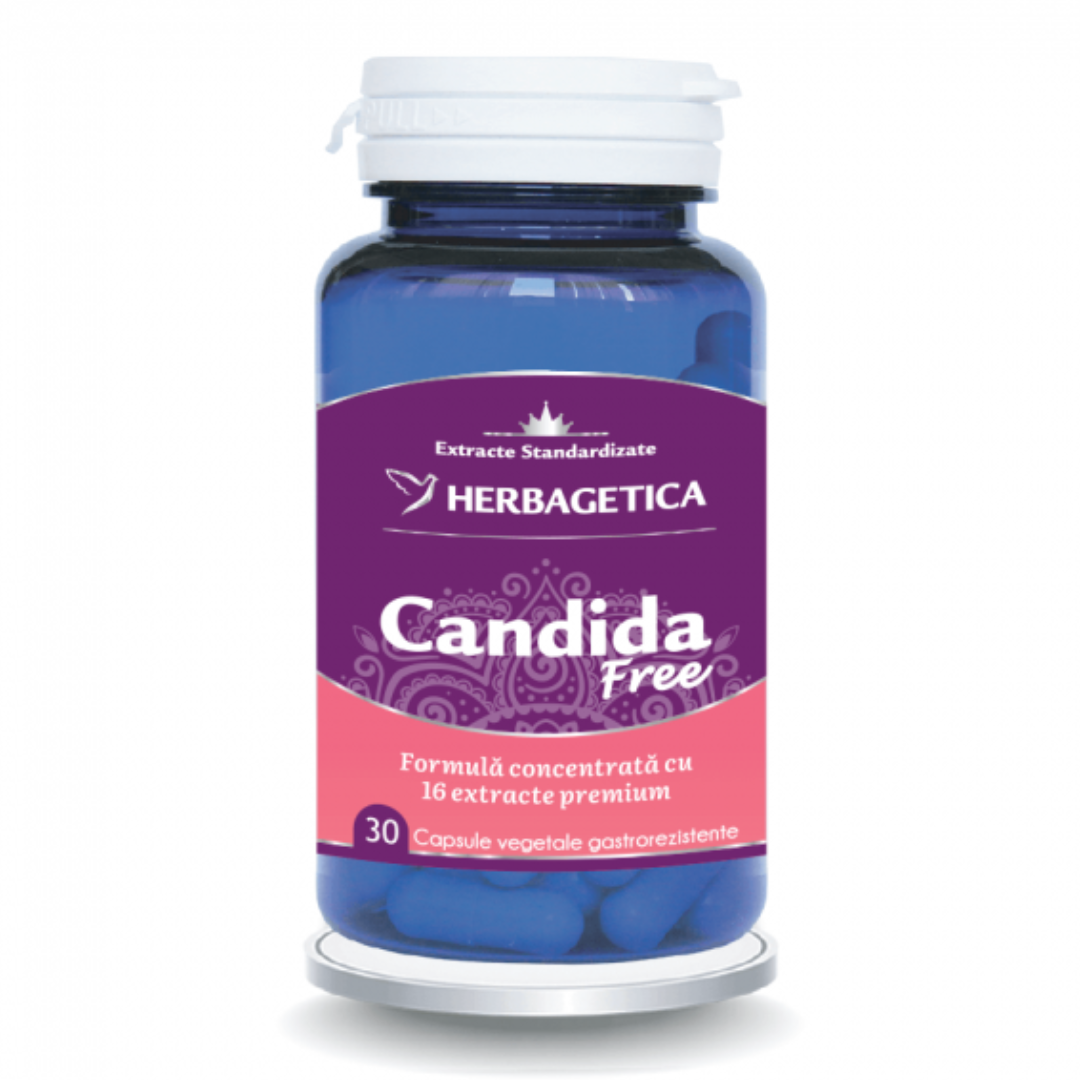 Candida Free 30 capsule, Herbagetica