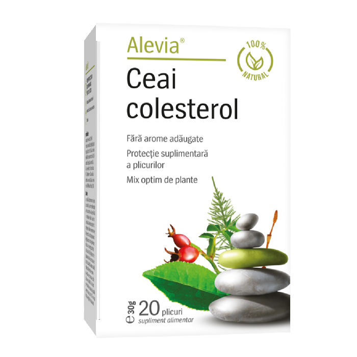 Ceai colesterol, 20 plicuri, Alevia