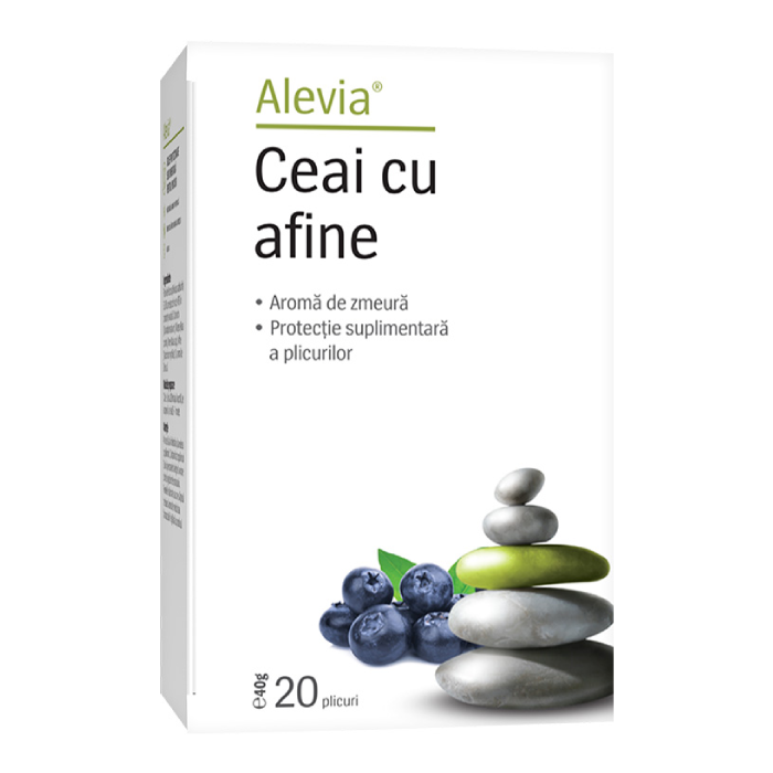 Ceai Afine, 20 plicuri, Alevia