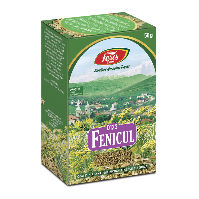 Ceai de fenicul D123, 50g, Fares