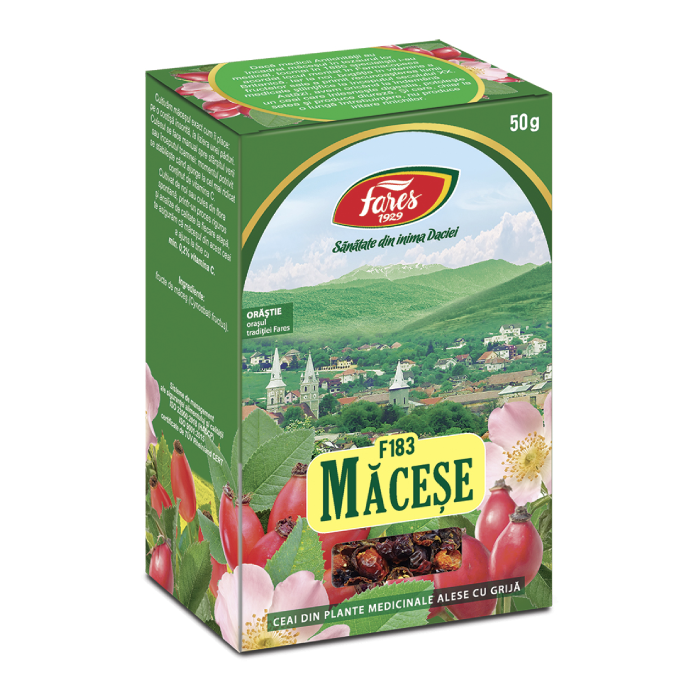 Ceai de macese, F183, 50g, Fares