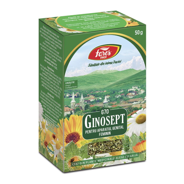 Ceai Ginosept, 50 g, Fares