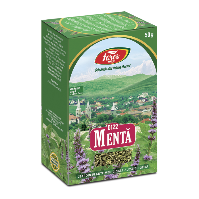 Ceai menta, 50g, Fares