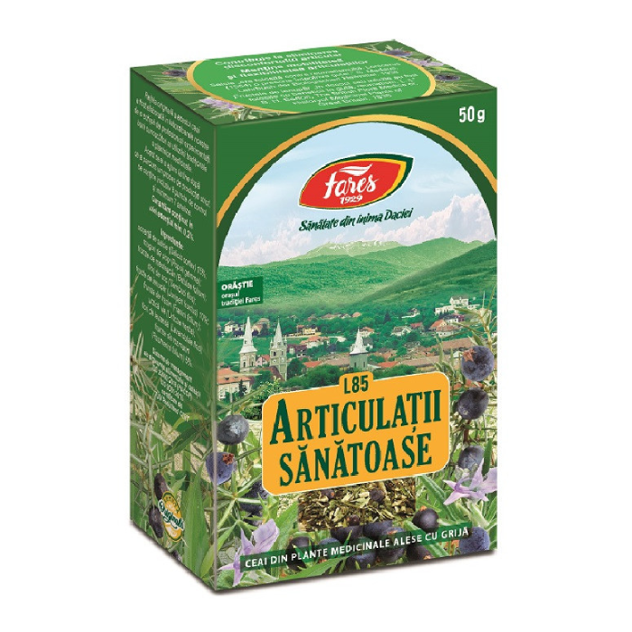 Ceai pentru articulatii sanatoase L85, 50g, Fares