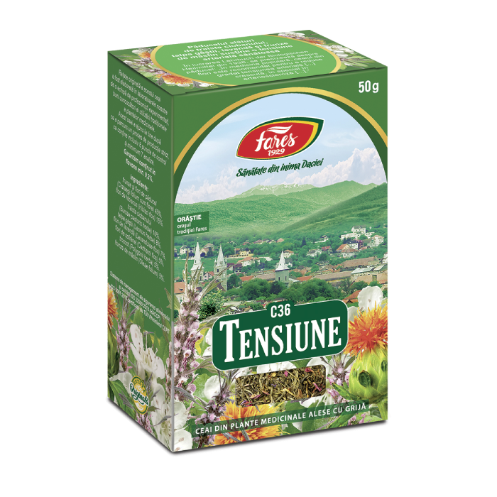 Ceai pentru tensiune, 50g, Fares