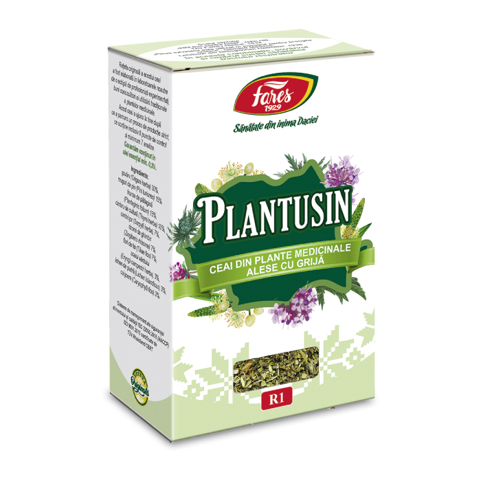 Ceai Plantusin, 50g, Fares