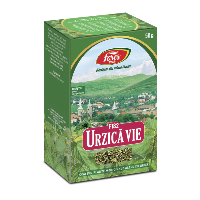 Ceai de urzica vie, F182, 50g, Fares