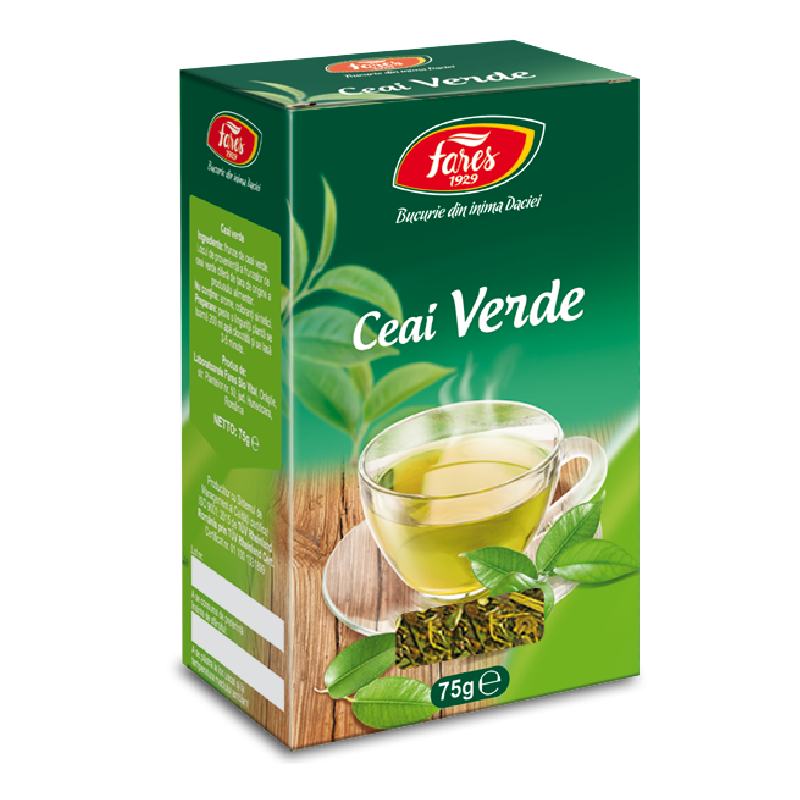 Ceai verde, 75g, Fares