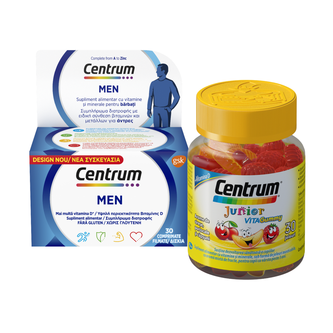 Centrum Junior Vita Gummy, 30 jeleuri, Haleon