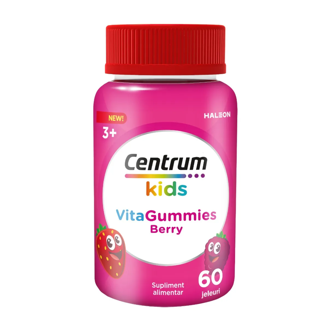 Centrum Kids VitaGummies Berry, 60 jeleuri, Haleon