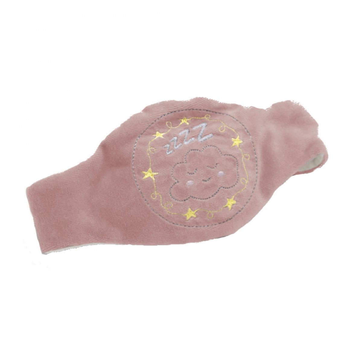 Centura anticolici cu samburi de cirese BabyJem - Roz inchis